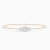 LDB849 - Geomtric Cluster & Baguette Diamond Chain Bracelet in 18K Gold - SAB05049-1.webp
