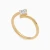 LDR4146 - Tilted Square Cluster Diamond Bypass Ring in 18K Gold - AJR22631-3.webp