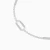 LDB845 - Hexagonal Frame & Elongated Links Diamond Chain Bracelet in 18K Gold - AMB00784-4.webp