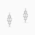 LDE1045 - Geomtric Cluster & Baguette Diamond Stud Earrings in 18K Gold - SAE05049-3.webp