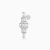 LDE1045 - Geomtric Cluster & Baguette Diamond Stud Earrings in 18K Gold - SAE05049-4.webp