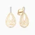 LDE1048 - Open Teardrop Diamond Drop Earrings in 18K Gold - LEA50104-1 .webp