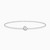 LDB857 - Three leaf Clover Circular Diamond Chain Bracelet in 18K Gold - KB102239-1.jpg
