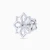 LDE1047 - Floral Star Diamond Stud Earrings in 18K Gold - LEA50091-3 .webp