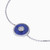LDB858 - Circular Halo Blue Stone Diamond Chain Bracelet in 18K Gold - BR93007-LAP-4.jpg