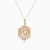 LGN541 - Sagittarius Hexagonal Pearl Necklace in 18K Gold - 9006362-3.webp