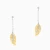 MLE197 - Leaf Diamonds Drop Earrings in 18K Gold - E-21046-3.webp