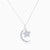 WN471 - Crescent & Star Cubic Zirconia Necklace in Sterling Silver - NE11-1.jpg