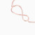 WB316 - Infinity Chain Bracelet in Rose Gold Plating - BR51-4.jpg