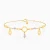 MLB997 - Eye Motif & Round Link Pearl Chain Bracelet in 18K Gold - 21047140302-1.webp