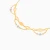 MLB988 - Eye Motifs Pearl Double Chain Bracelet in 18K Gold - 21047140293-4.webp