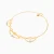 MLB988 - Eye Motifs Pearl Double Chain Bracelet in 18K Gold - 21047140293-3.webp