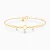 MLB993 - Eye Motifs & Round Link Pearl Chain Bracelet in 18K Gold - 21047140298-1.webp