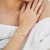 MLB1002 - Kids Cloud & Stars Purple Stones Pearl Chain Bracelet in 18K Gold - 20047110108-2.webp