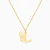 MLN2192 - Kids Letter L & Butterfly Wing Necklace in 18K Gold - 20046110244-1.webp
