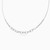 WN599 -  Paperclip Links & Beads Necklace in Silver - 167051300191450-3.jpg