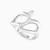 WR414 - Irregular Loops Ring in Silver (Size 16) - 167021100511160-3.jpg
