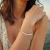 WB431 - Heart & Round Pearls Beaded Bracelet in Sterling Silver - GB01068A-2.webp