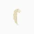 WE409 - Wings Stud Earrings in Yellow Gold Plating - GE15145A-4.webp