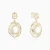 WE422 - Spiral & Oval Pearl Drop Earrings in Yellow Gold Plating - GE14933A-1.webp