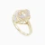 WR507 - Swirling Layered Curves Cubic Zirconia Ring in Yellow Gold Plating - GR15152A-3.webp