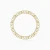 WR500 - Round Green Stones Ring in Yellow Gold Plating - GR14987A-4.webp