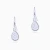 WE416 - Twist & Pear Shaped Cubic Zirconia Drop Earrings in Sterling Silver - GE14958A-3.webp
