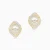 WE424 - Swirling Layered Curves Cubic Zirconia Stud Earrings in Yellow Gold Plating - GE15152A-3.webp