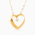 MLN1003 - Heart Cubic Zirconia Necklace In 18K Gold - 21046110942-2.jpg