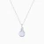 WN641 - Round Colored Stone Pendant Necklace in Sterling Silver - GP14959A-4.webp