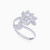 LGR1496 - Floral Cubic Zirconia Ring in 18K Gold - 21002790135-3.jpg
