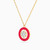 LIN860 - Circle Cubic Zirconia & Enamel Coated Necklace in 18K Gold - 111413110001-2.jpg