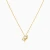 MLN2293 - Kids Side View Butterfly Pearl Pendant Necklace in 18K Gold - 101051100772401-4.webp