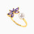 LIR373 - Floral Cluster Lavender Stones & Pearl Open Ring in 18K Gold - 111106180055-3.jpg