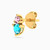 LIE149 - Circle Shaped Colored Stones Stud Earrings in 18K Gold - 111204180388-4.jpg