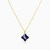 LIN520 - Flower Diamond & Blue Stone Necklace in 18K Gold - 121404140146-3.jpg