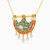 LIN427 - Arabesque Colored Stones Necklace in 18K Gold - 111407180003-2.jpg