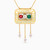 LIN442 - Rectangle Colored Stones Necklace in 18K Gold - 111405180104-1.jpg