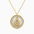 LIN781 - Circle Colored Stones Necklace in 18K Gold - 111405100292-1.jpg