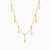 LIN356 - Circle Clear Stone Chain Necklace in 18K Gold - 111401100008-2.jpg