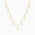 LIN356 - Circle Clear Stone Chain Necklace in 18K Gold - 111401100008-3.jpg