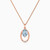 LIN339 - Oval Diamond & Colored Stones Necklace in 18K Gold - 111404350028-1.jpg