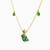 LIN615 - KSA Map Green Stones Necklace in 18K Gold - 111405120282-2.jpg