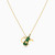 LIN609 - Jug Green Stones Necklace in 18K Gold - 111405120275-3.jpg