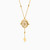 LIN593 - Multishaped Diamond & Colored Stones Necklace in 18K Gold - 111405100264-2.jpg