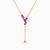 LIN691 - Multishaped Rose Stone Necklace in 18K Gold - 111404130321-1.jpg