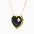 LIN382 - Heart Diamond & Black Stone Necklace in 18K Gold - 111405190076-2.jpg
