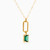 LIN806 - Baguette Green Stones Necklace in 18K Gold - 111404120108-2.jpg