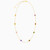 LIN299 - Circle Colored Stones Chain Necklace in 18K Gold - 111404180001-2.jpg