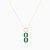 LIN790 - Square Green Stones Necklace in 18K Gold - 111405120143-3.jpg
